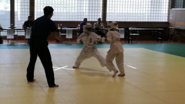 極真会館連合会宗政道場練習試合(主催:国際空手道連盟 社団法人 極真会館 広島県宗政道場)