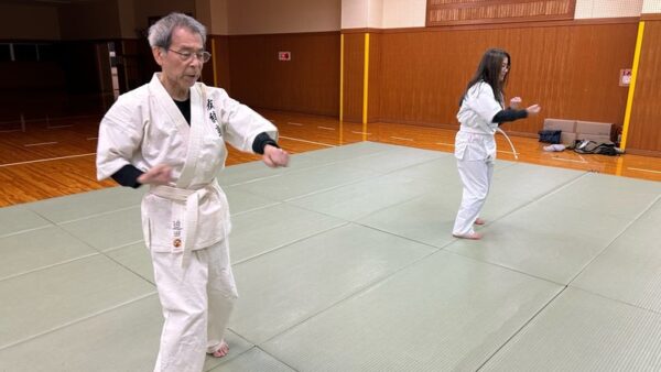 初めての移動稽古