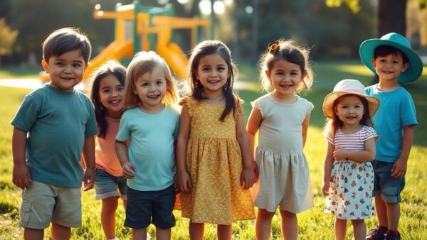 子供達の笑顔