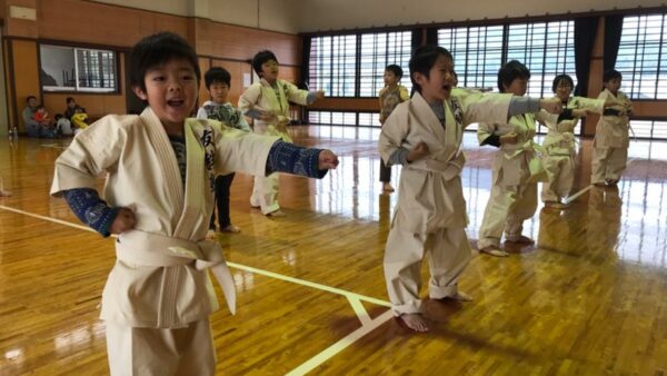 日本空手道 友絆塾 2018年稽古納め