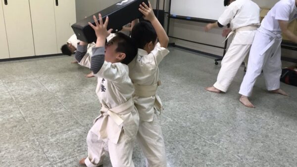 キツイ稽古を楽しむ