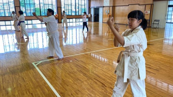 最近女性の方の入門が多いです。