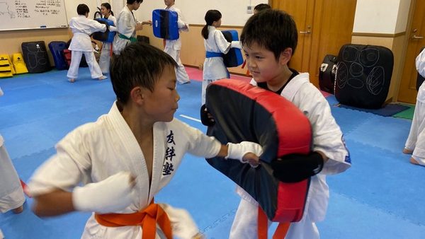 明心会館に出稽古
